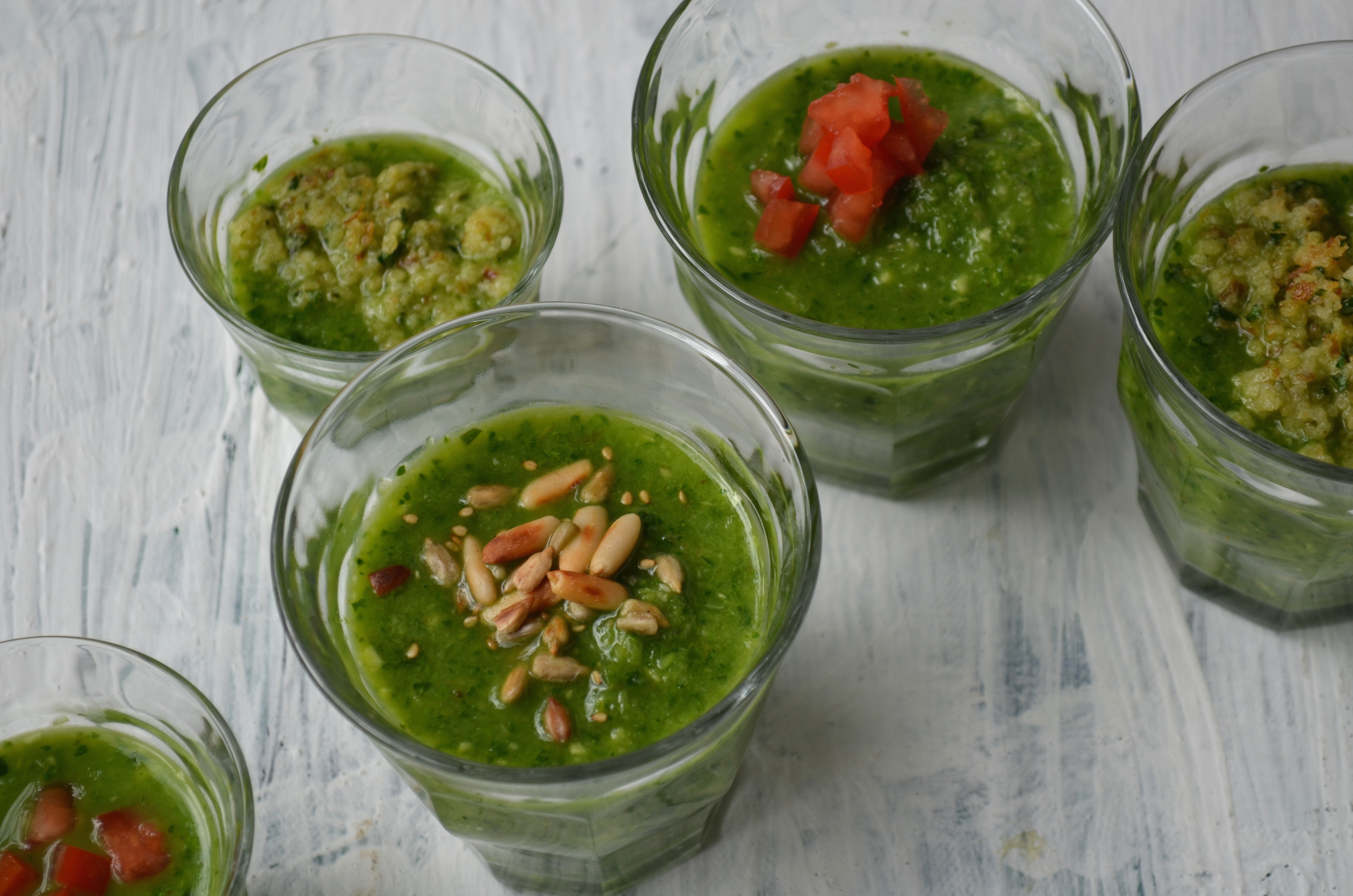 Grüne Gazpacho » Ye Olde Kitchen | Food- und Gartenblog