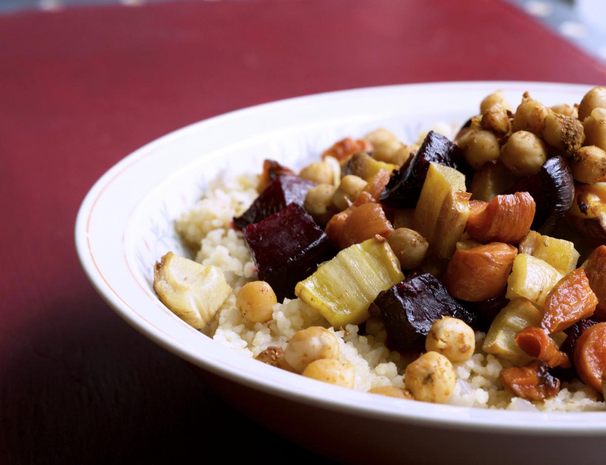 Couscous mit Wurzelgemuese