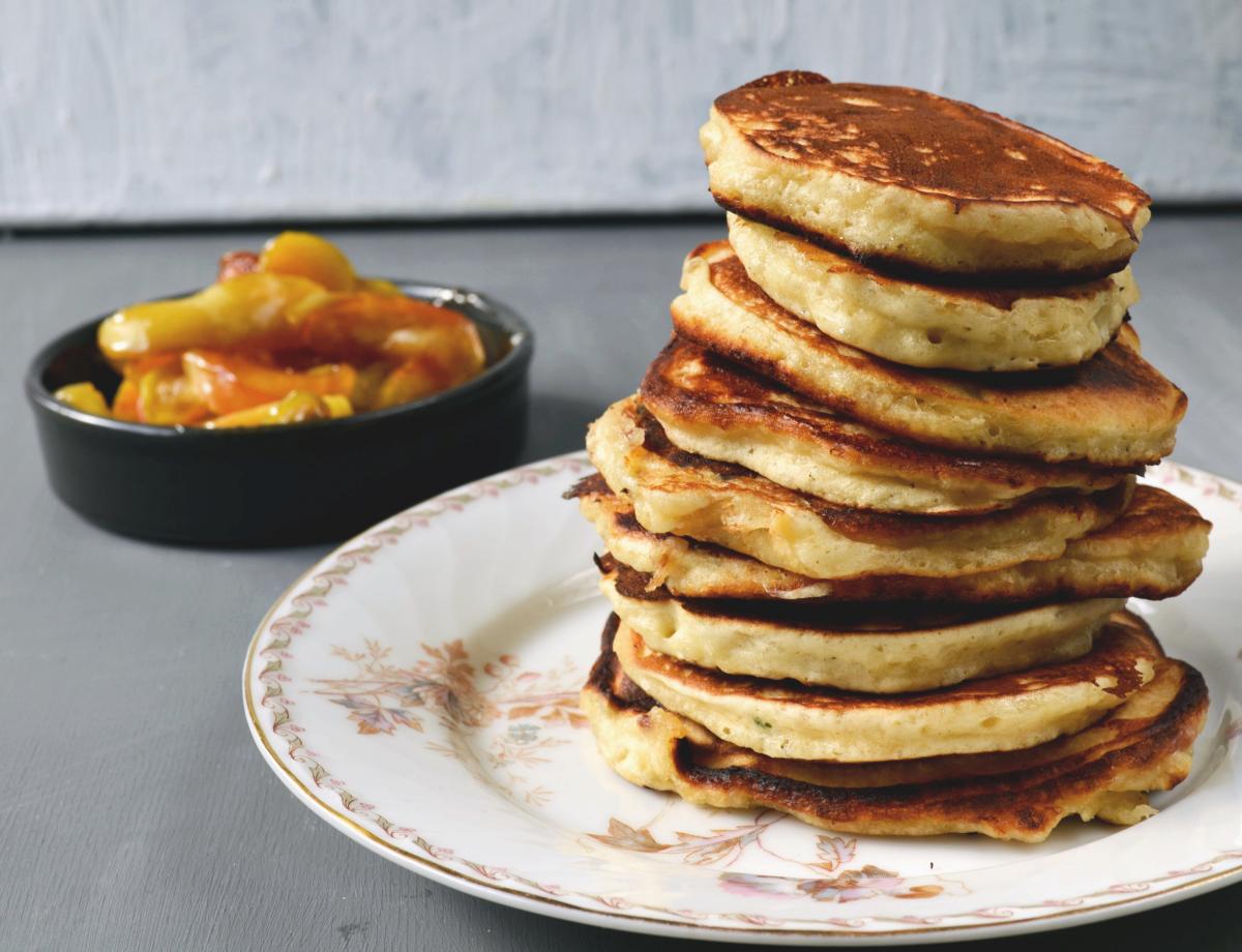 Gruyere Pancakes