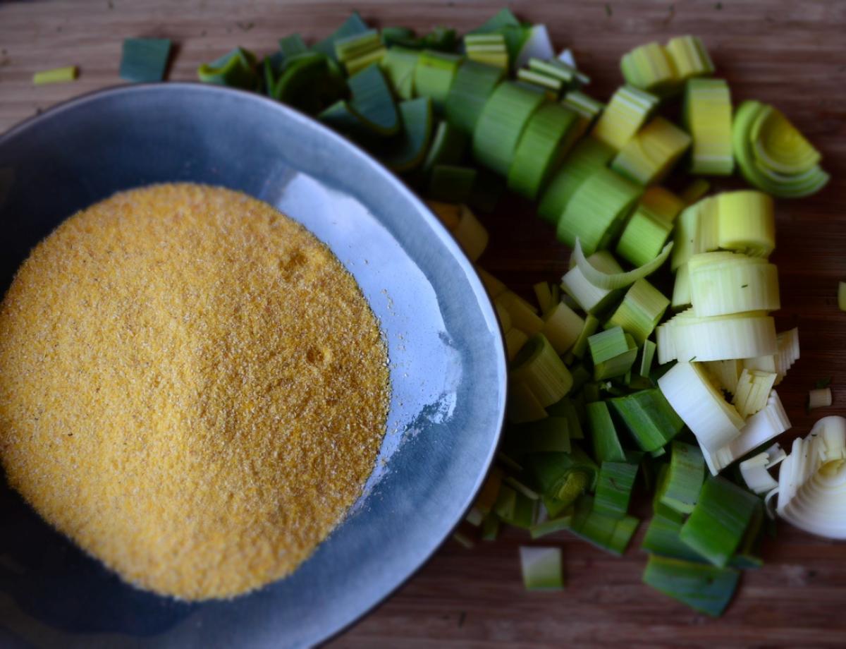 Lauchpolenta