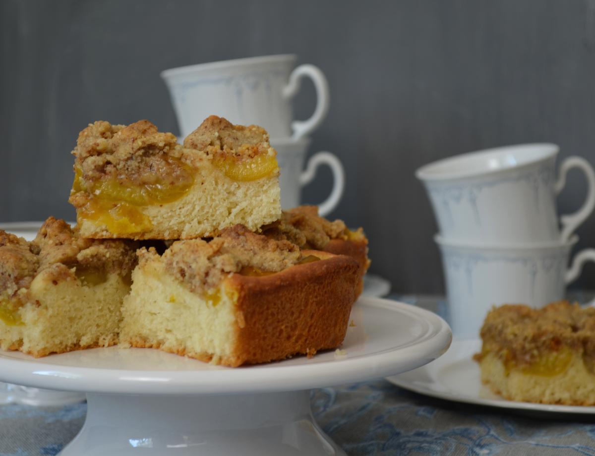Streuselkuchen mit Mirabellen