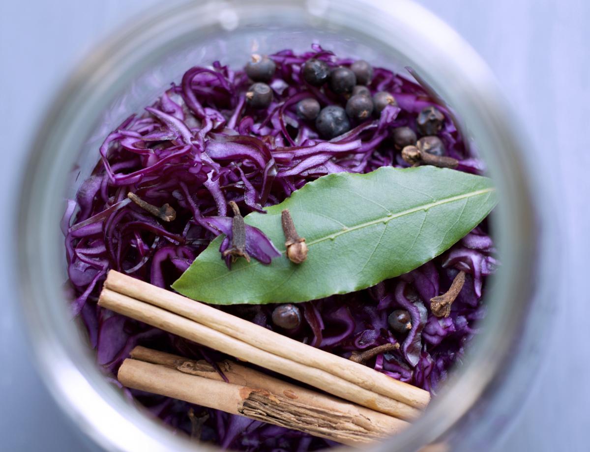 rotes Gewuerzsauerkraut