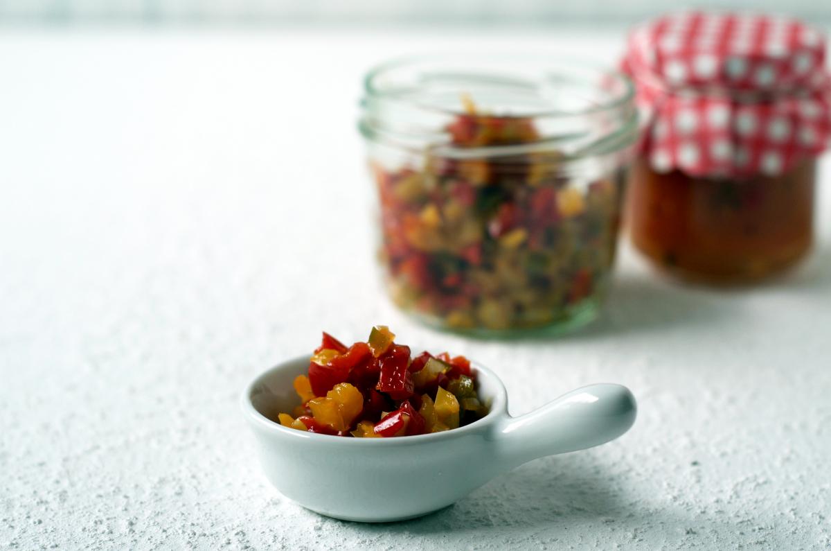 Paprika Relish Rezept