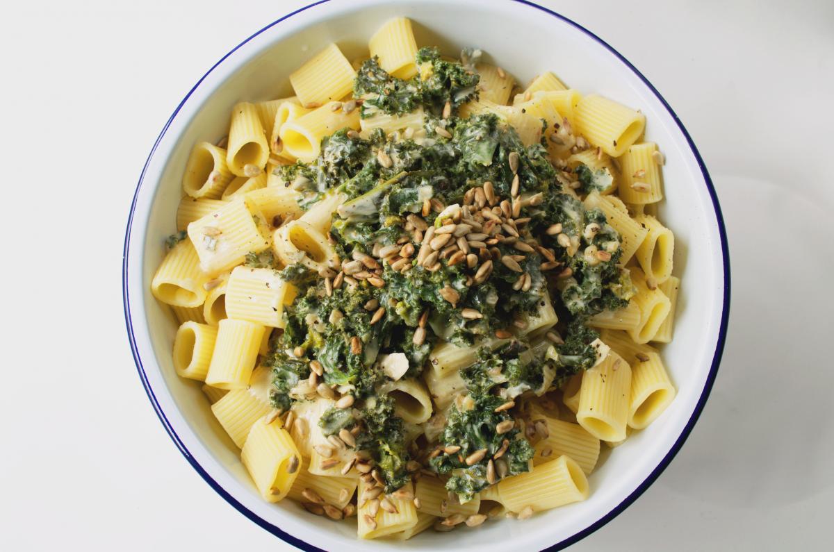 pasta with kale