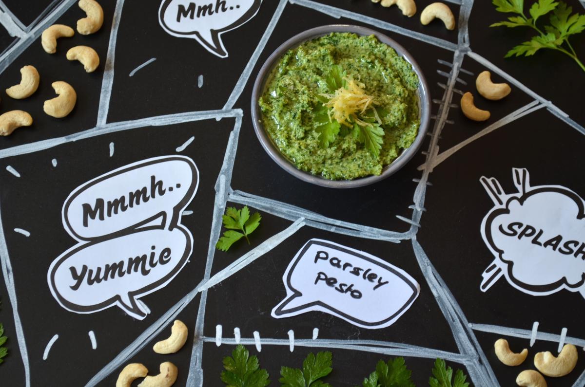 pesto petersilie cashewkerne