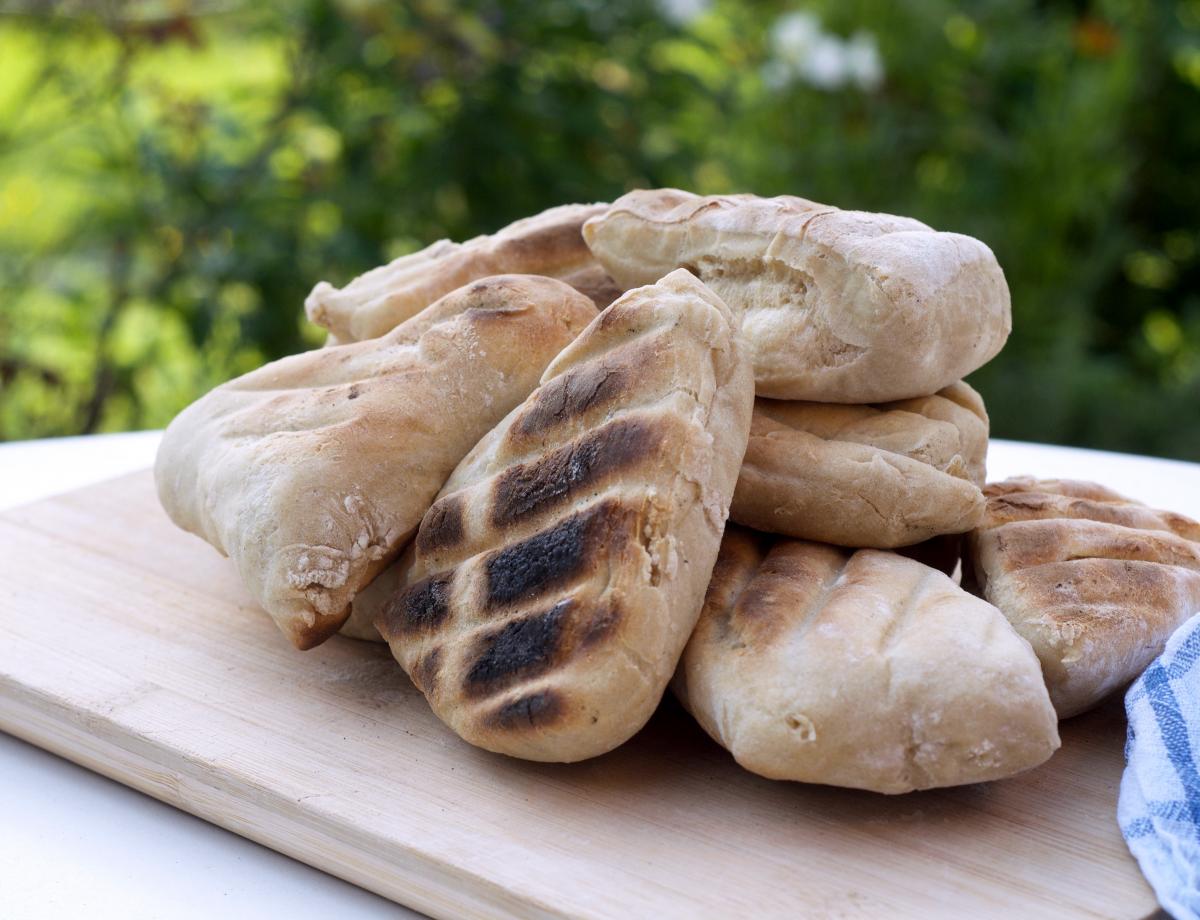 Brot vom Grill