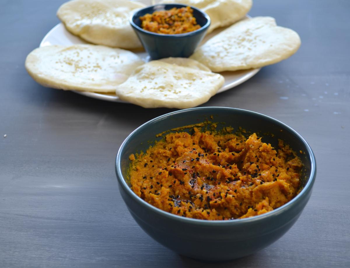 carrot hummus