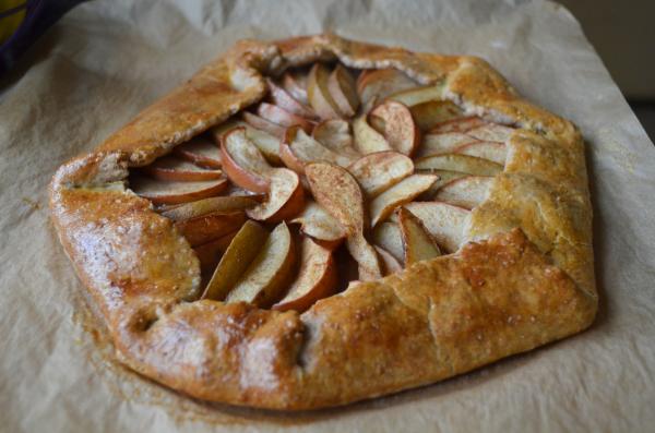 Galette mit Aepfeln und Birnen2