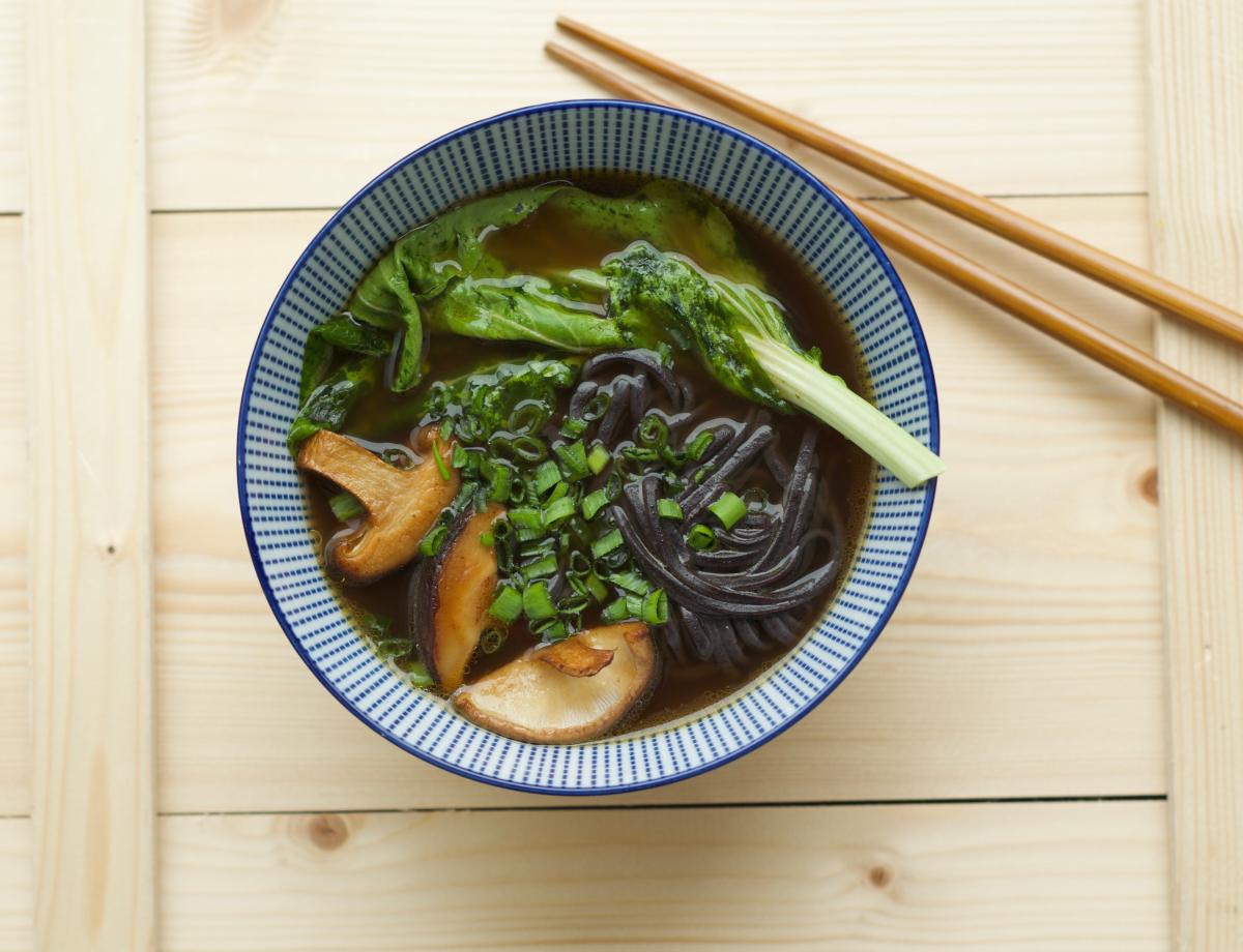 Asiatische Nudelsuppe