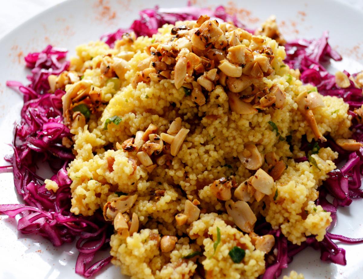 Couscous Salat Mit Roter Beete Ye Olde Kitchen Food Und Gartenblog