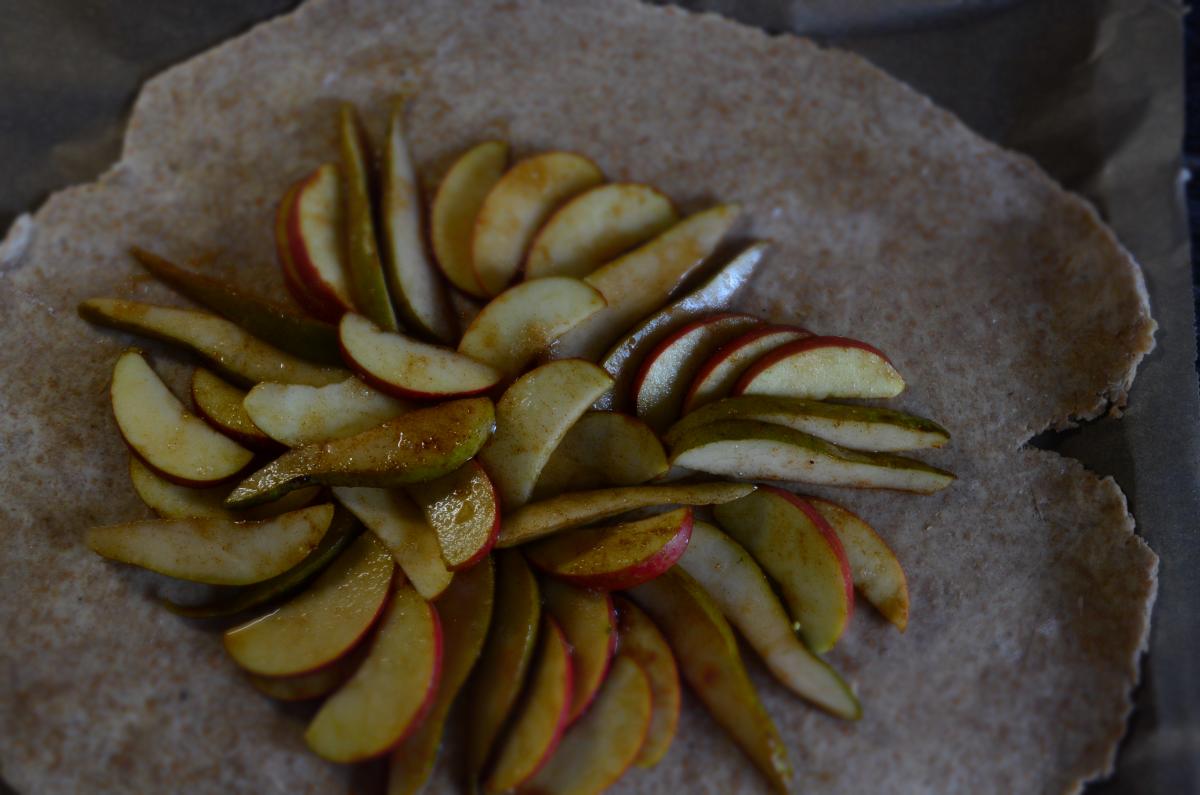 Apfel Birnen Galette