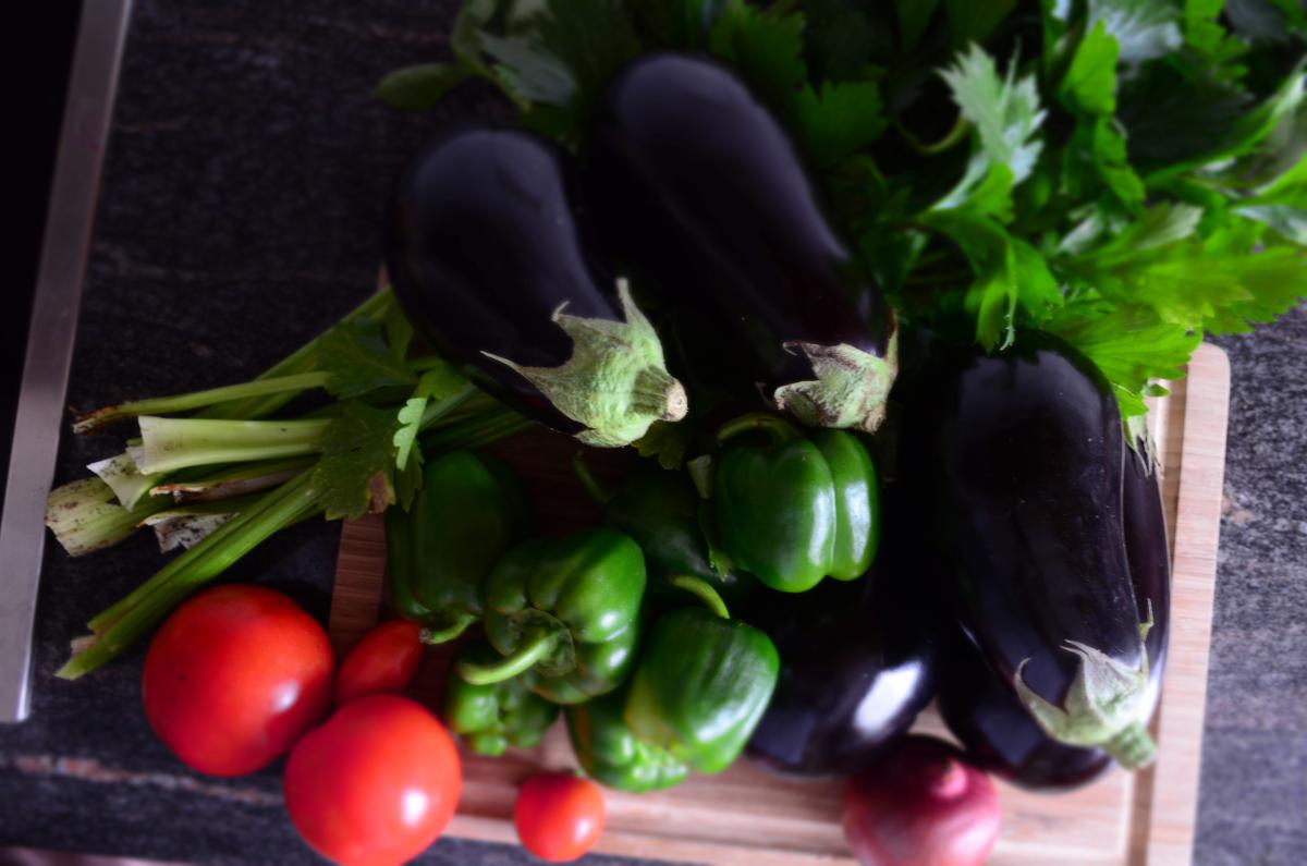 Auberginengemüse