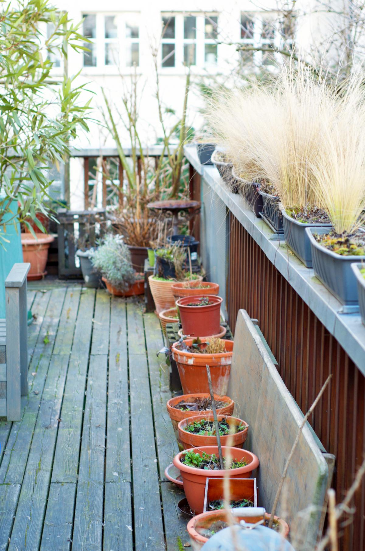 Balkon endlich aufgeraeumt