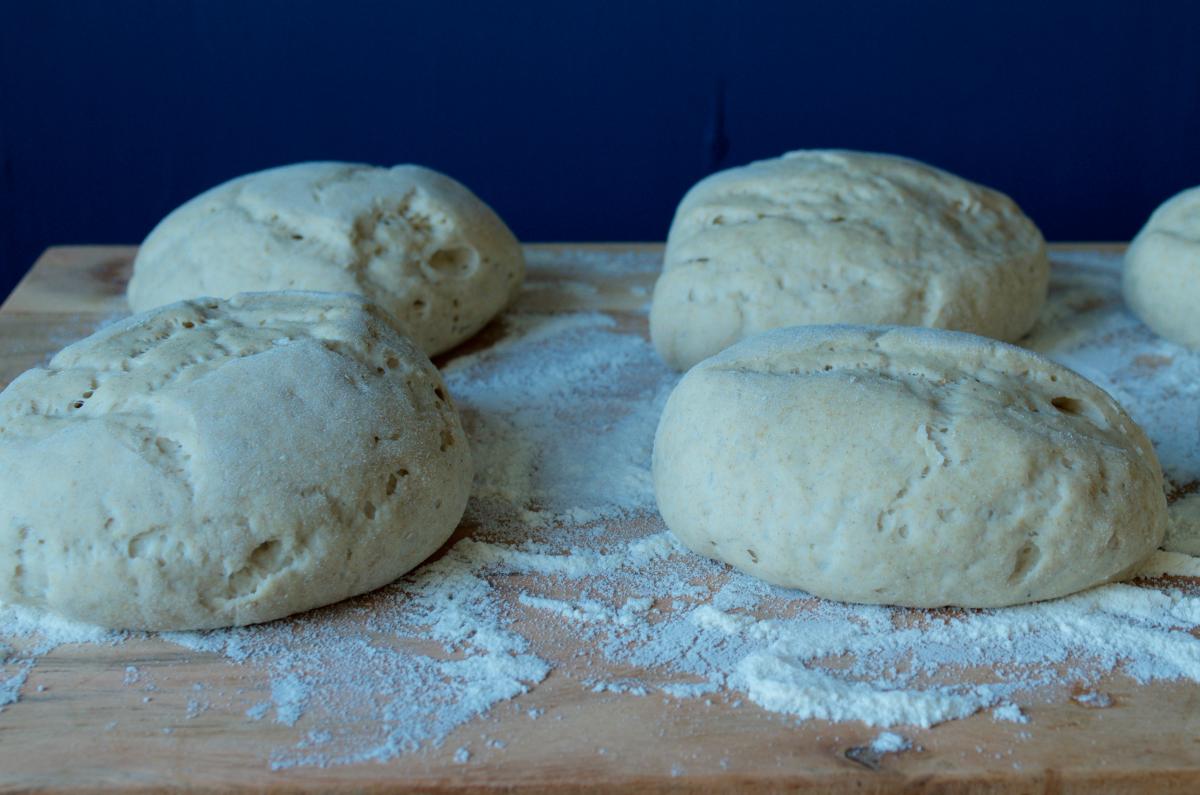 Flammkuchenteig Roggenmehl