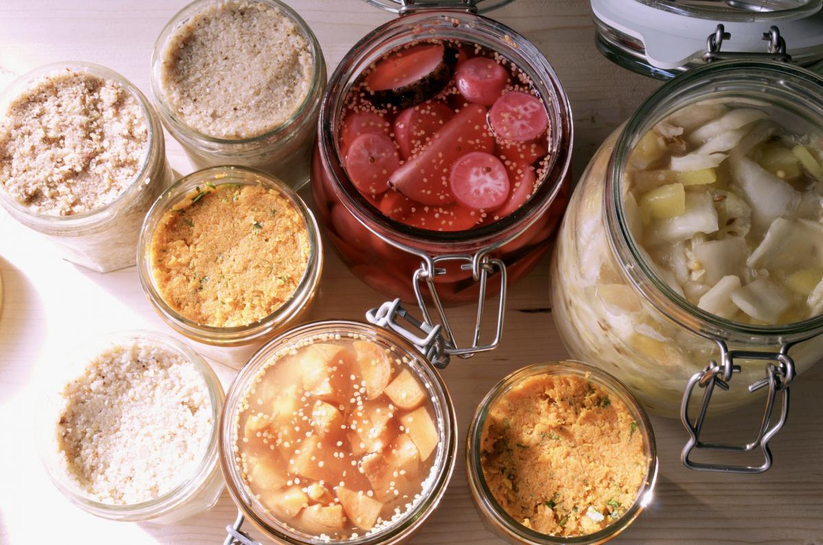 Gemuese und Nuesse Fermentieren 