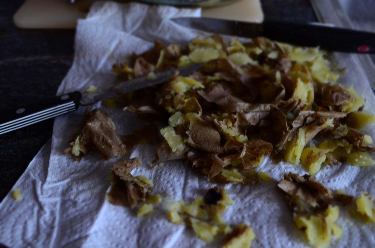 Kartoffeln pellen