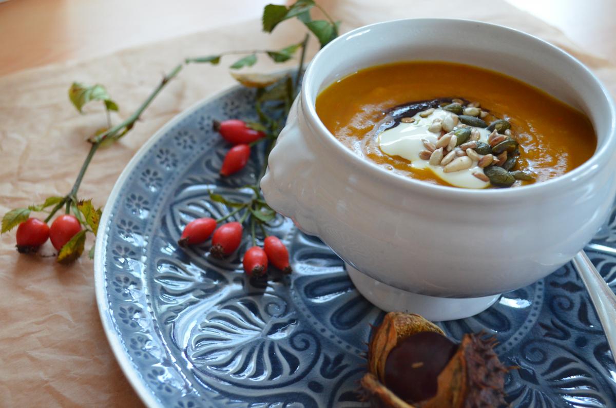 Kürbis Suppe