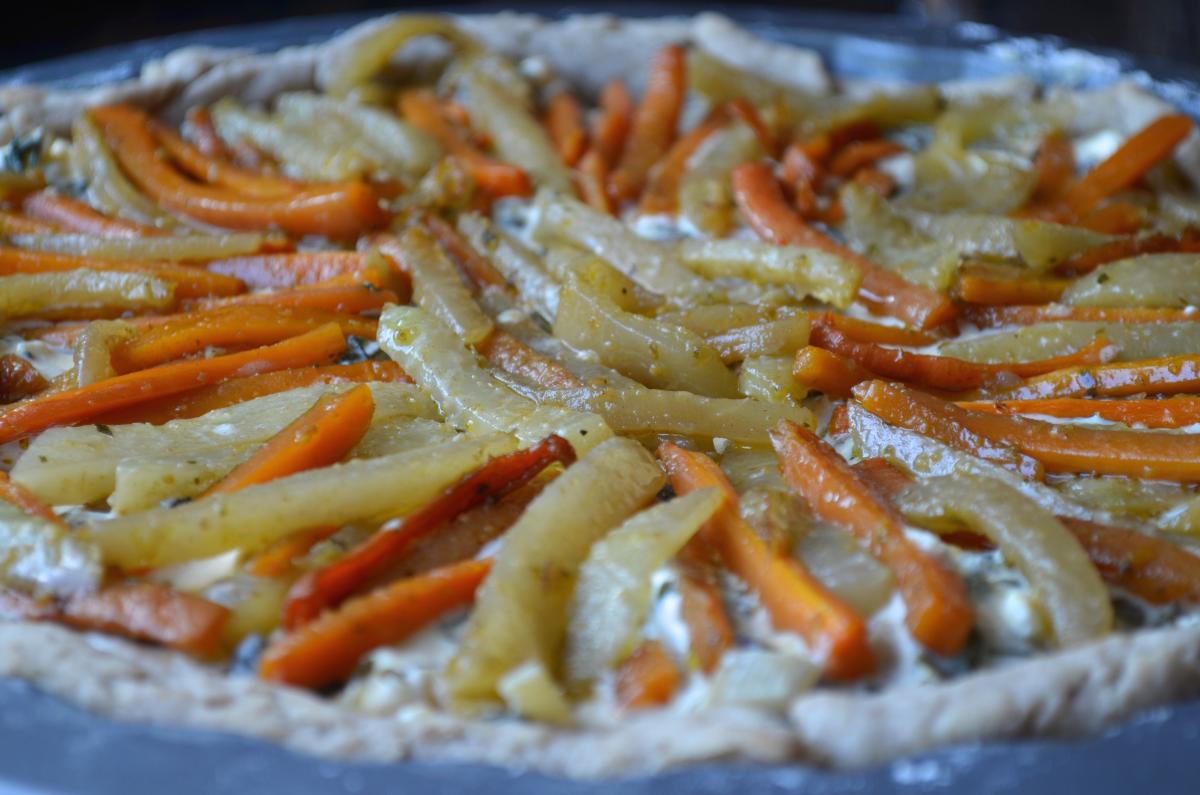 Tarte KarotteKohlrabi