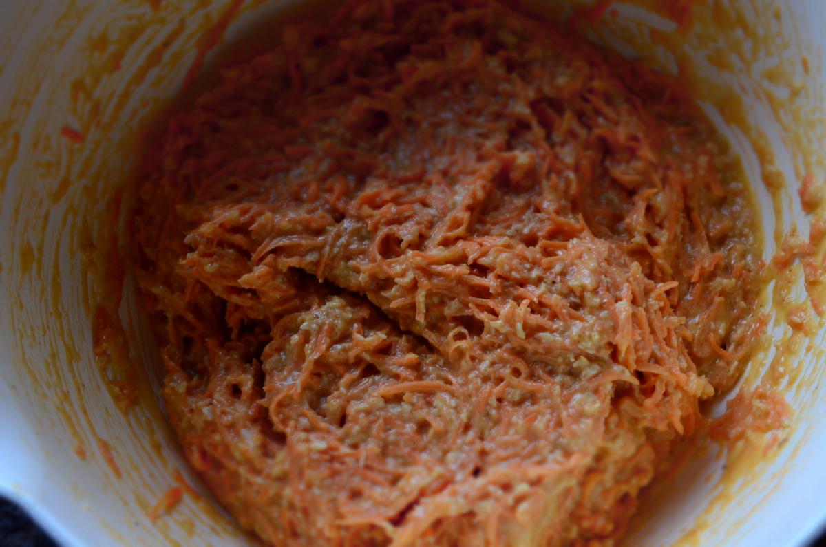 carrot cake dough
