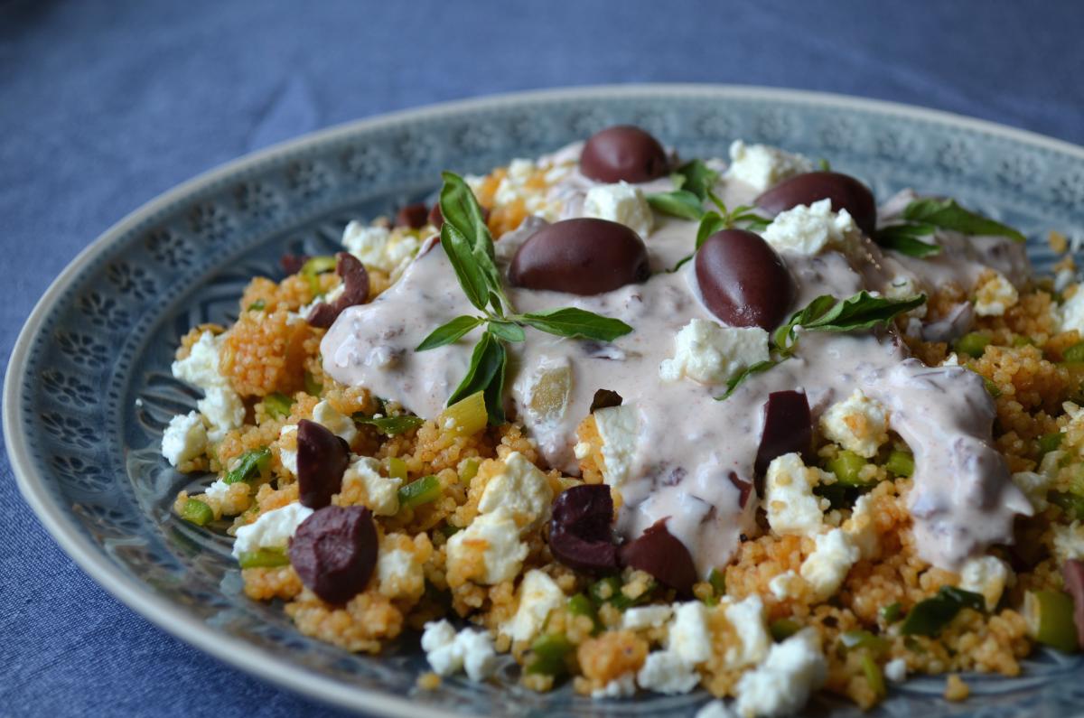 Couscous-Salat griechische Art » Ye Olde Kitchen | Food- und Gartenblog