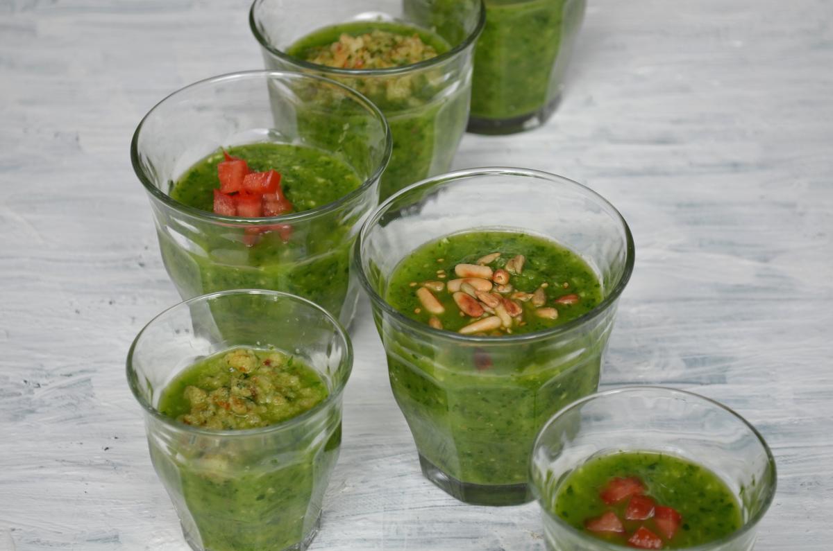 Grüne Gazpacho » Ye Olde Kitchen | Food- und Gartenblog