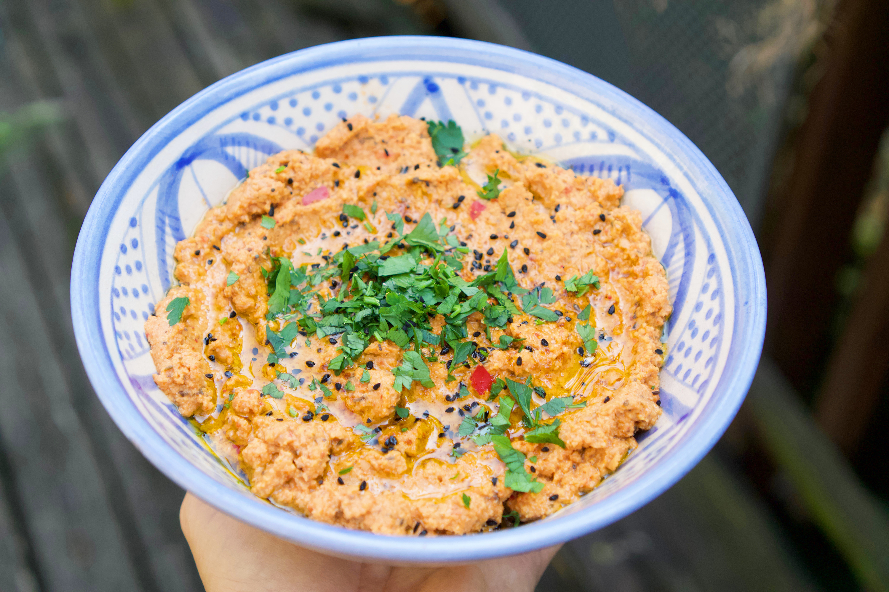 Hummus aus Kichererbsensprossen und Paprika » Ye Olde Kitchen | Food ...